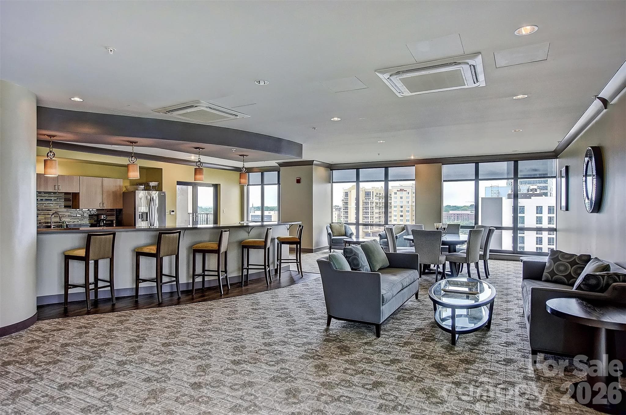 Club room and gathering space - 222 S Caldwell Street, Charlotte