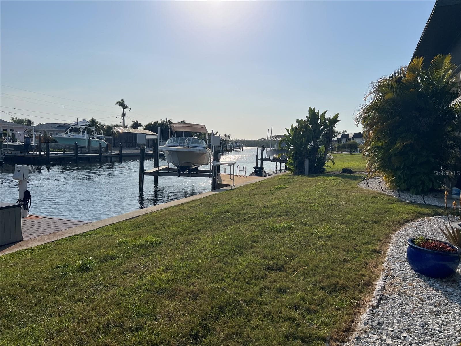 Looking West from Back Yard - 10313 WATERBIRD WAY, BRADENTON