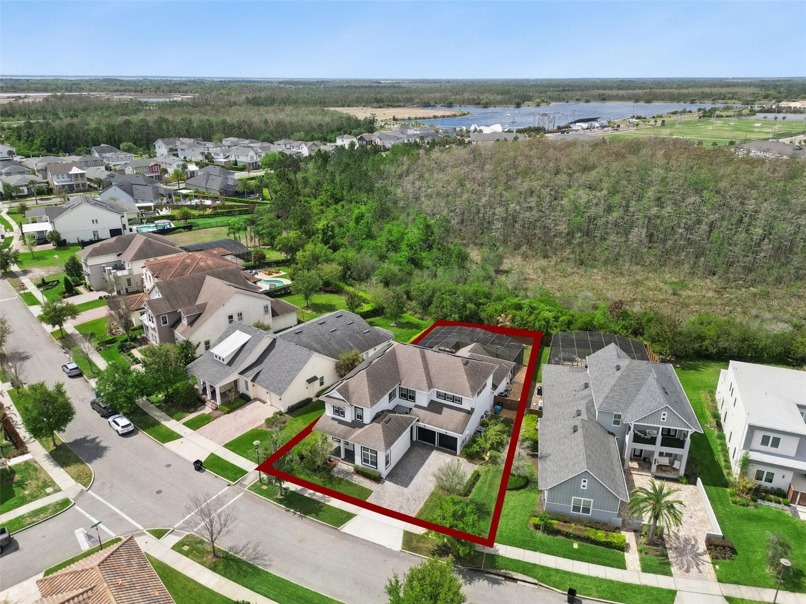 Aerial View - 14160 ELIOT AVE, ORLANDO