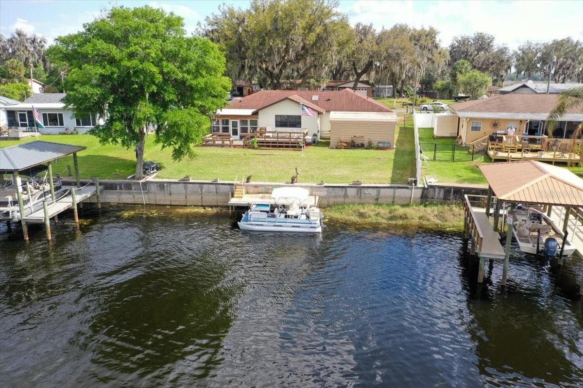 Concrete Seawall - 9103 E AQUA VISTA DR, INVERNESS