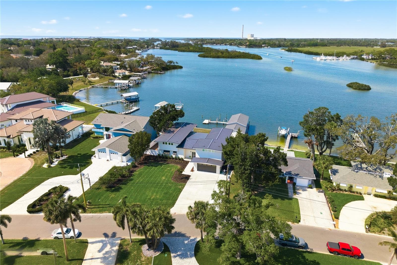 Aerial - 915 BAYSHORE DR, TARPON SPRINGS
