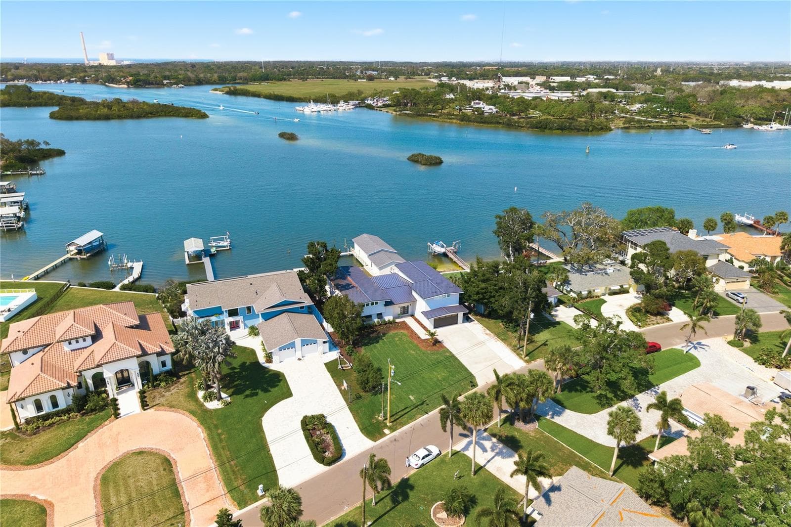 Aerial - 915 BAYSHORE DR, TARPON SPRINGS