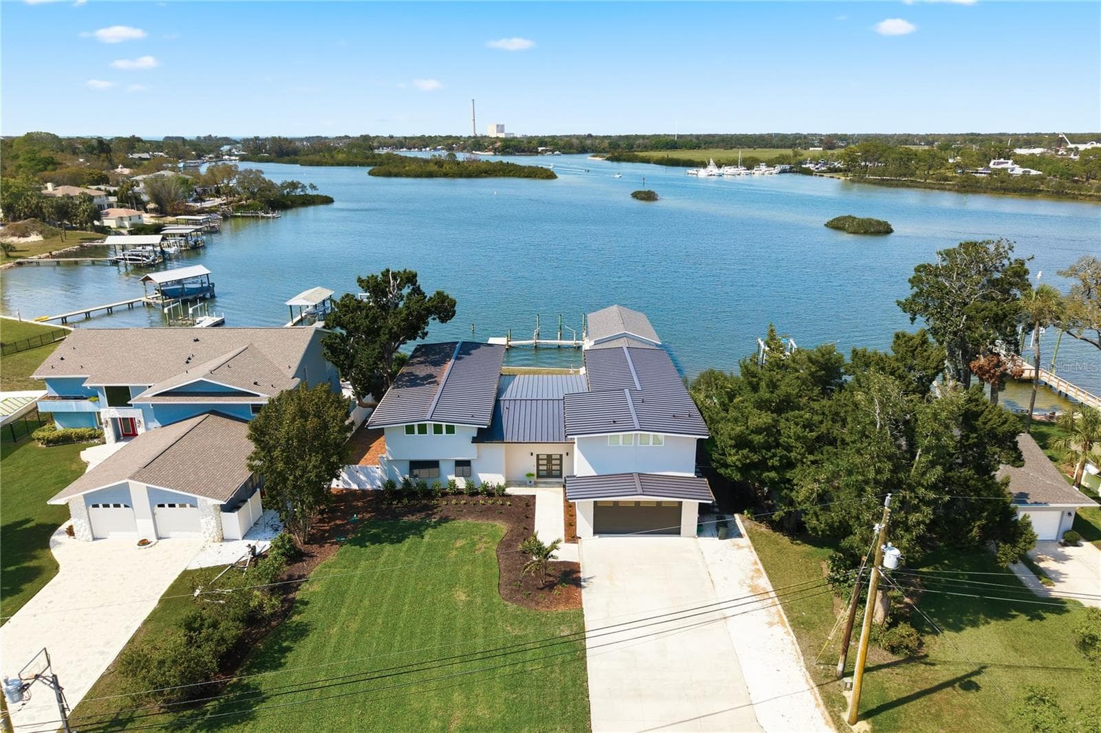 Aerial - 915 BAYSHORE DR, TARPON SPRINGS