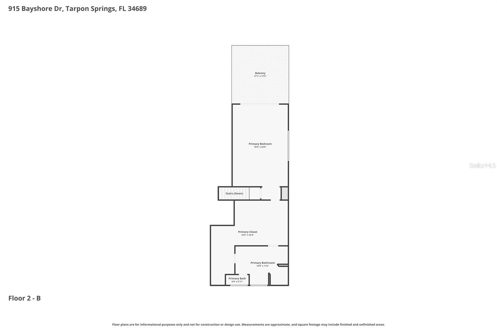 Primary Suite - 915 BAYSHORE DR, TARPON SPRINGS