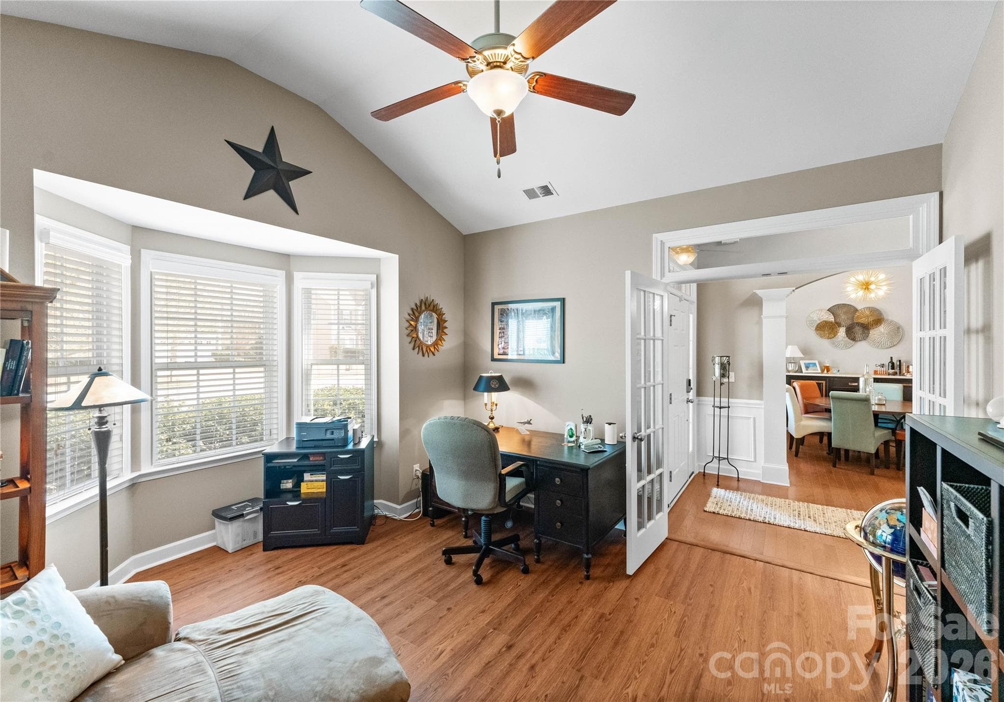 Office with French Doors - 596 Rosemary Lane, Tega Cay