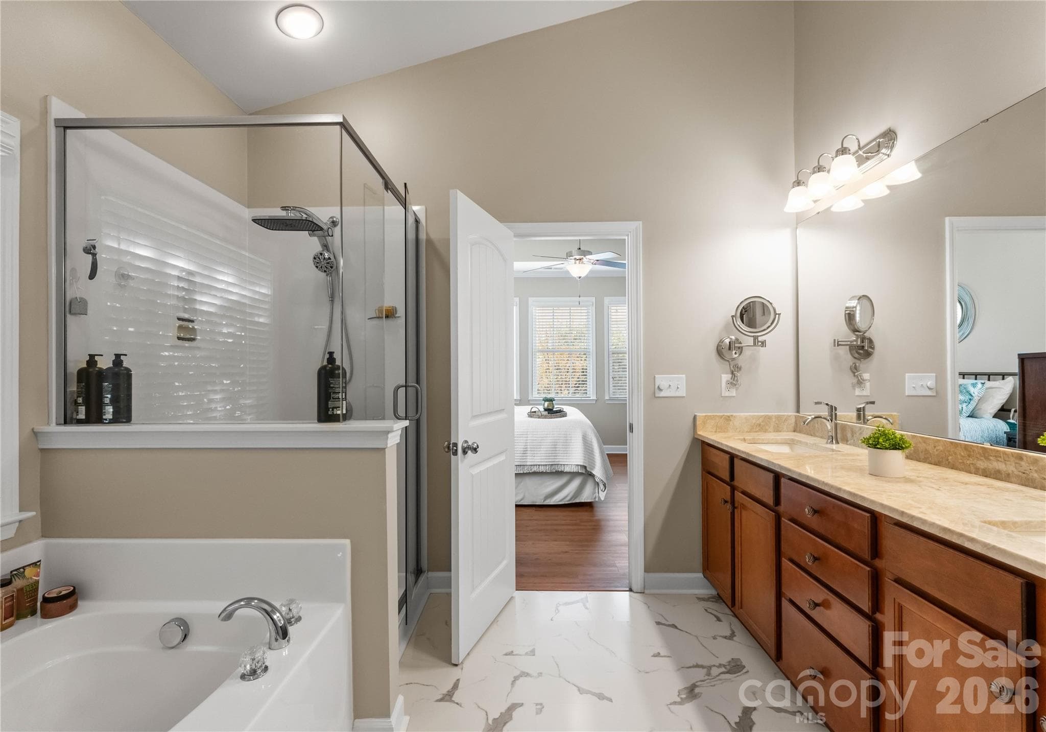 Upgraded Primary bathroom - 596 Rosemary Lane, Tega Cay