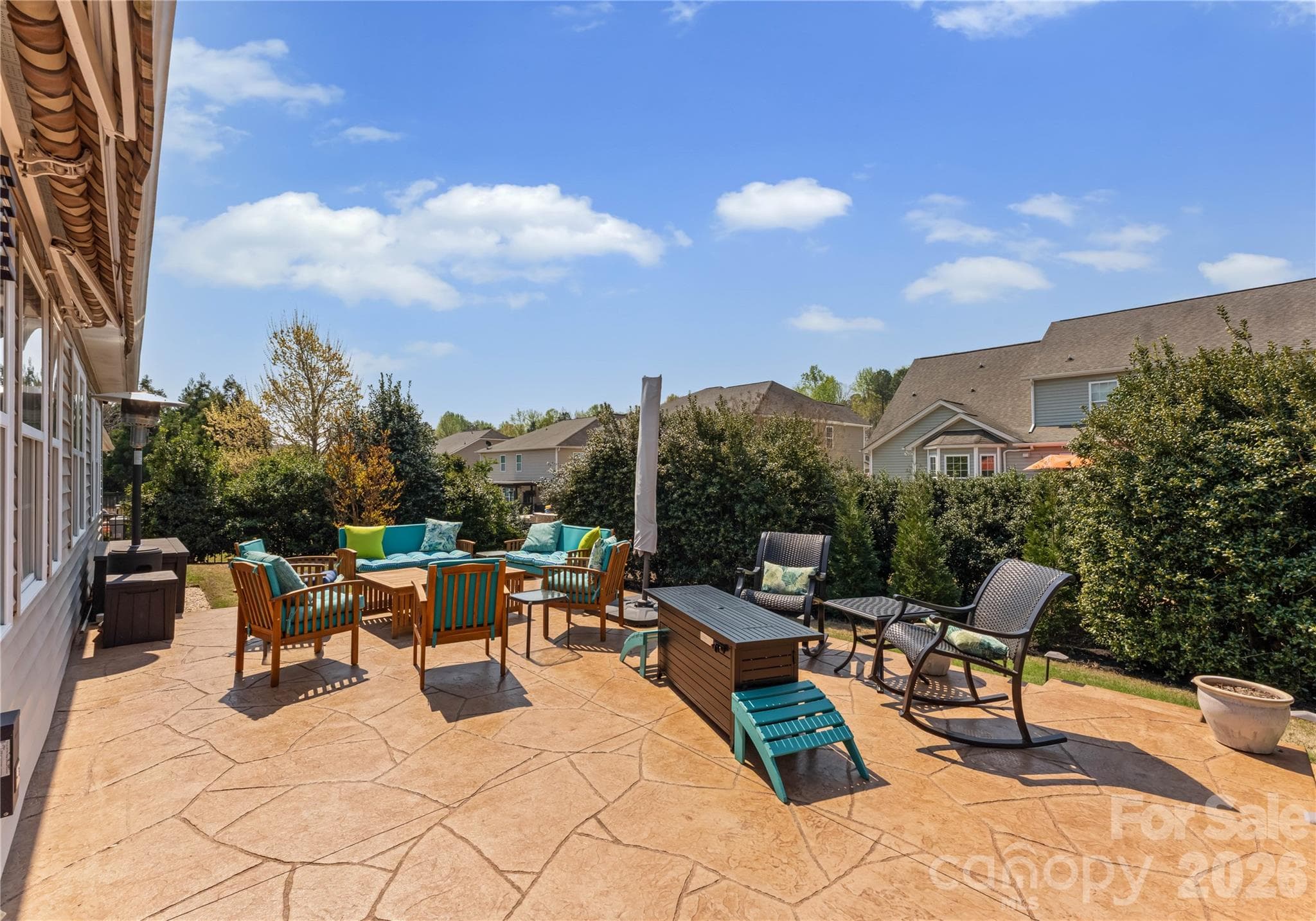 Private backyard - 596 Rosemary Lane, Tega Cay