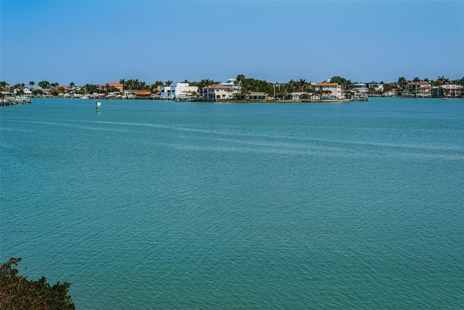 Expansive Water View from the Balcony - 7979 SAILBOAT KEY BLVD S #205, SOUTH PASADENA