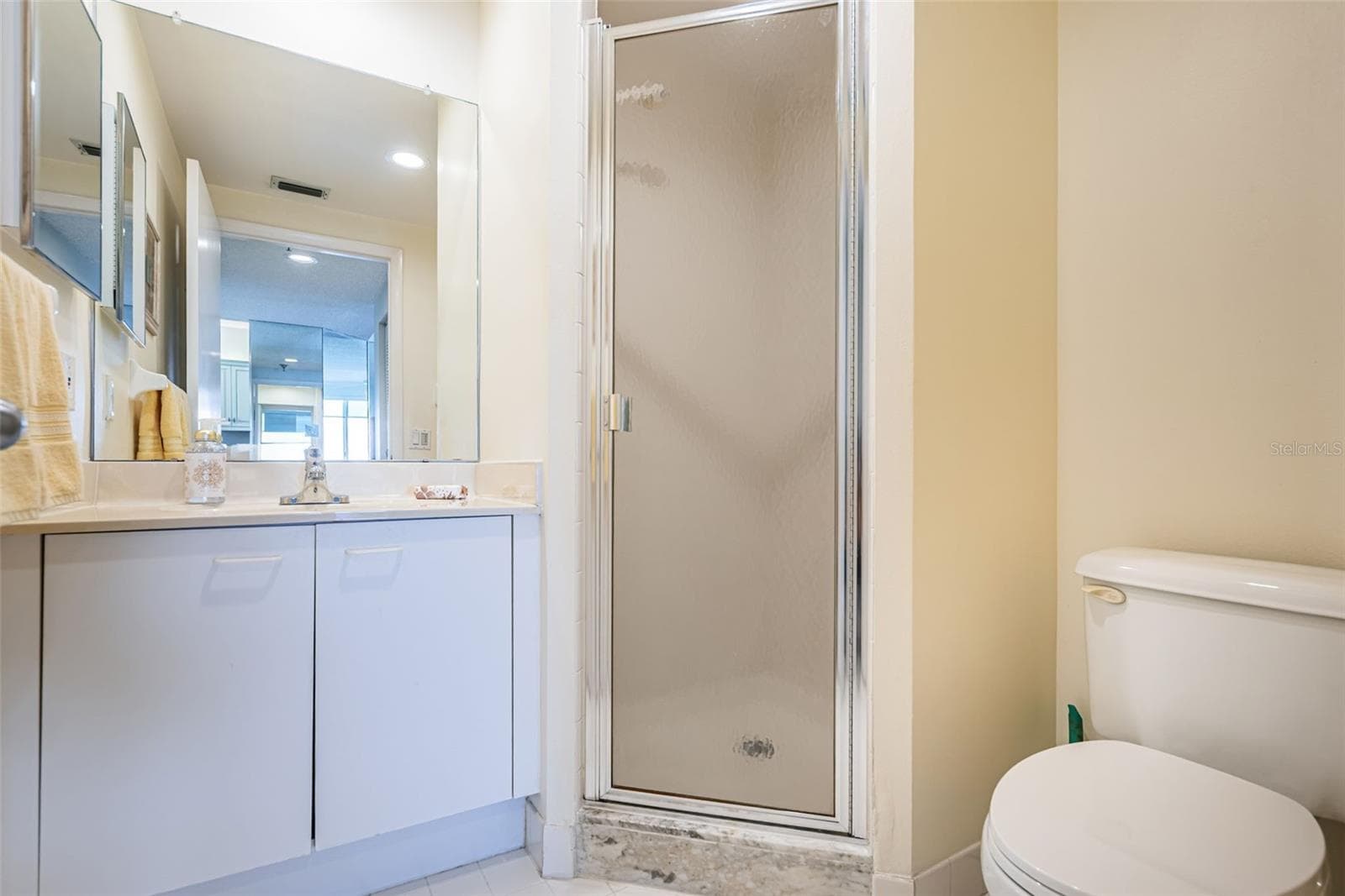 Guest Bath with Shower - 7979 SAILBOAT KEY BLVD S #205, SOUTH PASADENA