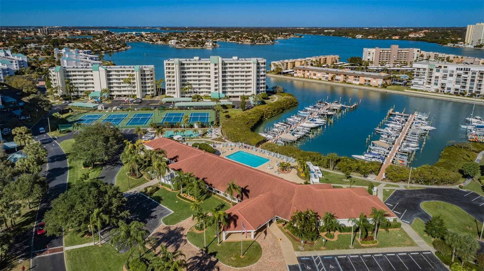 Harbourside Resort with View of Clubhouse and Marina - 7979 SAILBOAT KEY BLVD S #205, SOUTH PASADENA