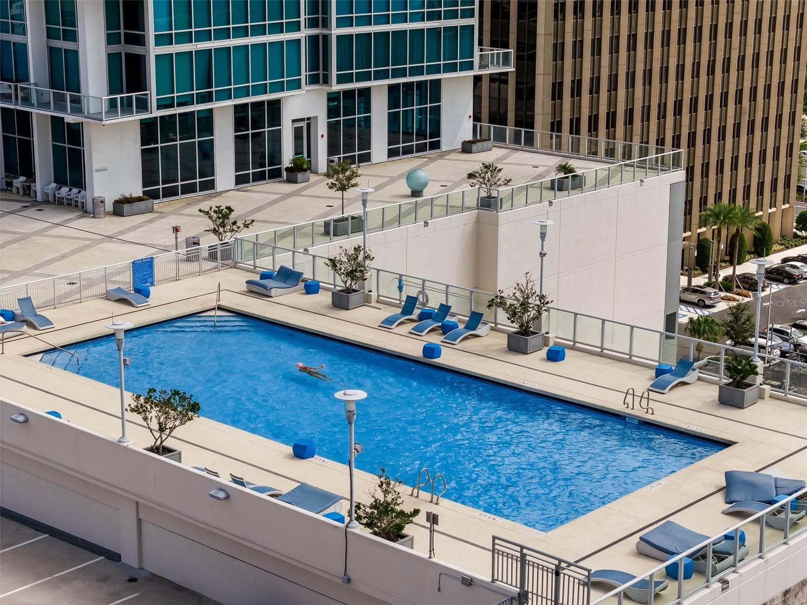 Community pool - 150 E ROBINSON ST #2709, ORLANDO
