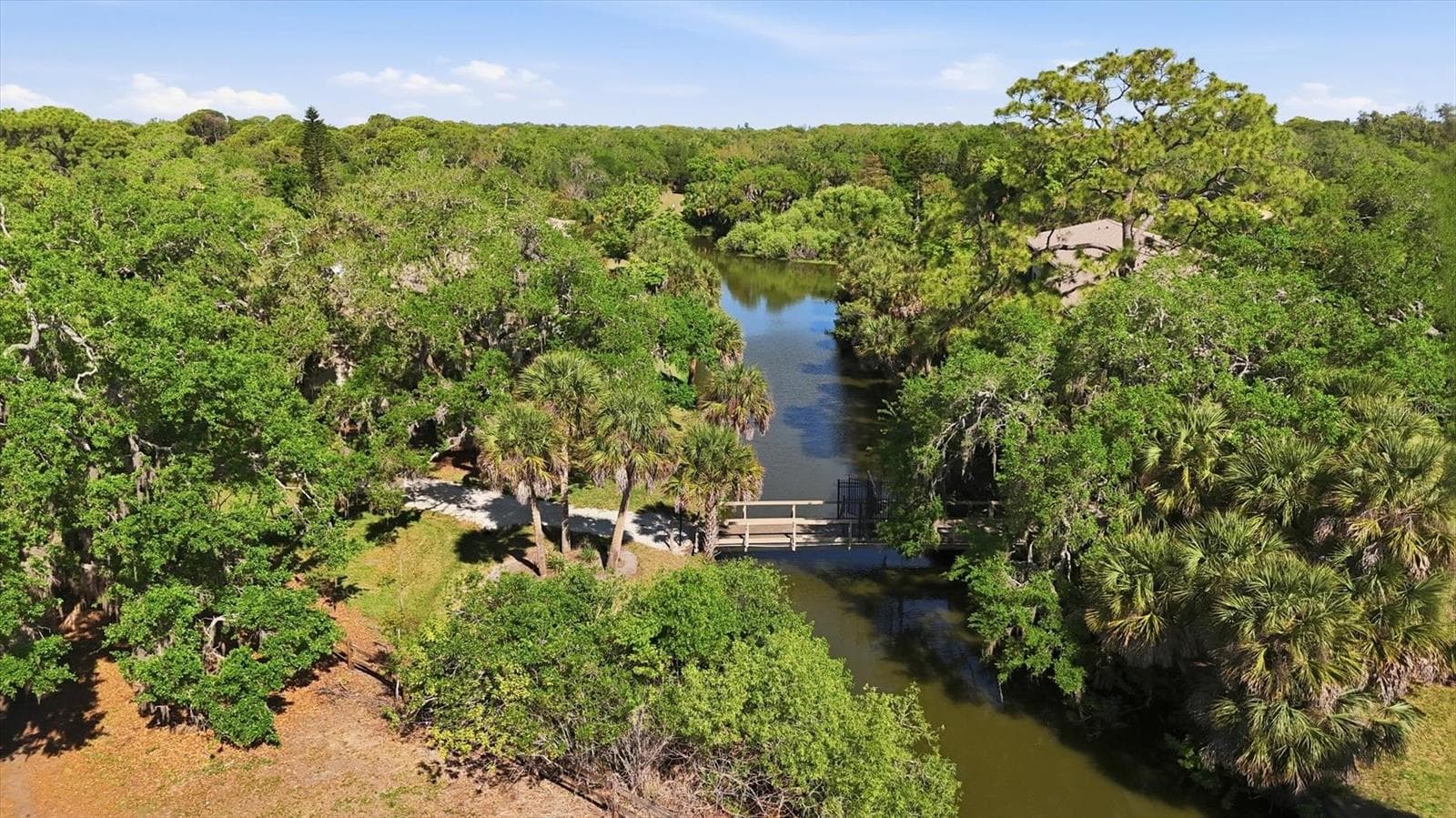 walkway and bridge into The Red Bug Slough - 3351 THORNWOOD RD #3351, SARASOTA