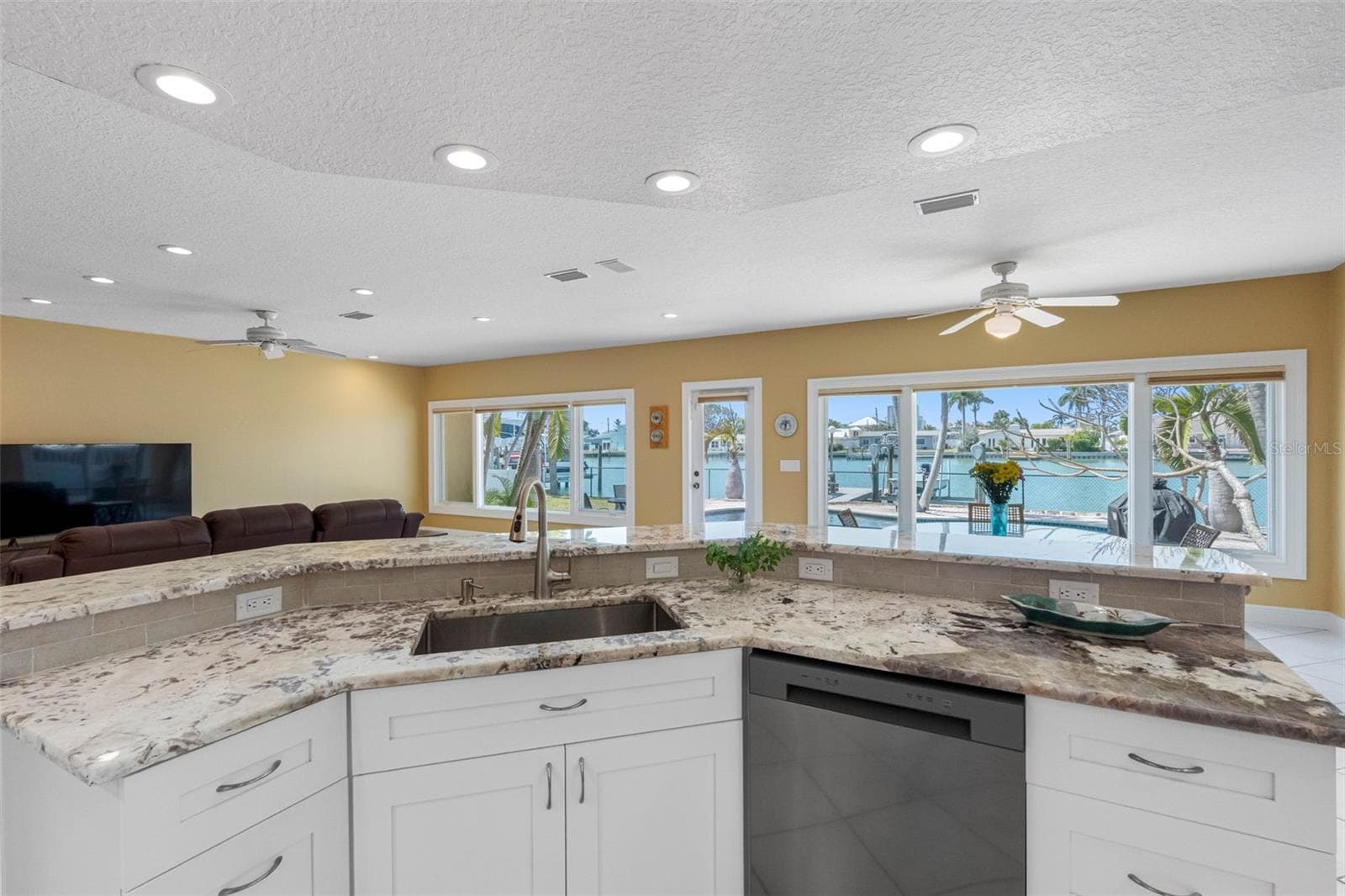 Kitchen is open to visiting with family and friends. - 11260 5TH ST E, TREASURE ISLAND