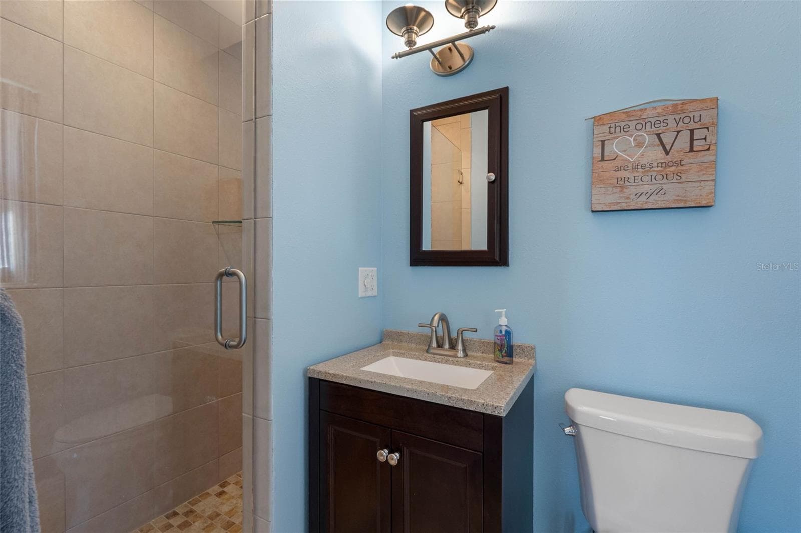 Ensuite bath with walk-in shower. - 11260 5TH ST E, TREASURE ISLAND