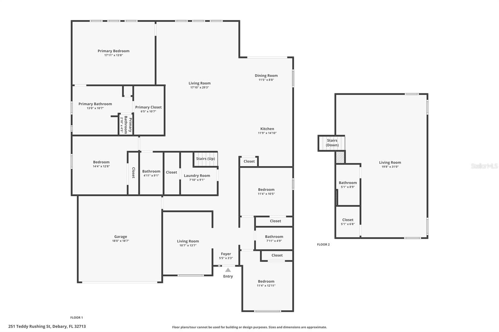 park next door - 251 TEDDY RUSHING ST, DEBARY