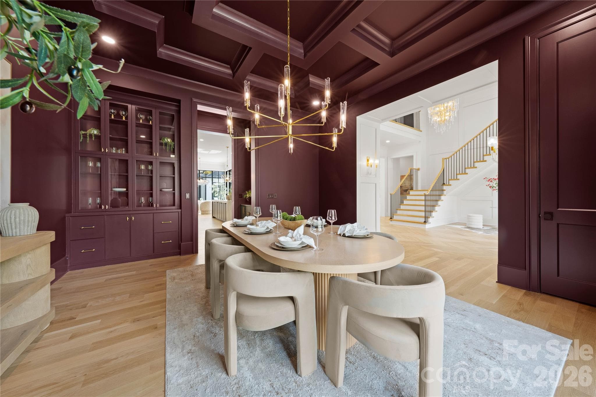 Dining room cabinet, shelves & drawers for fine china - Charlotte