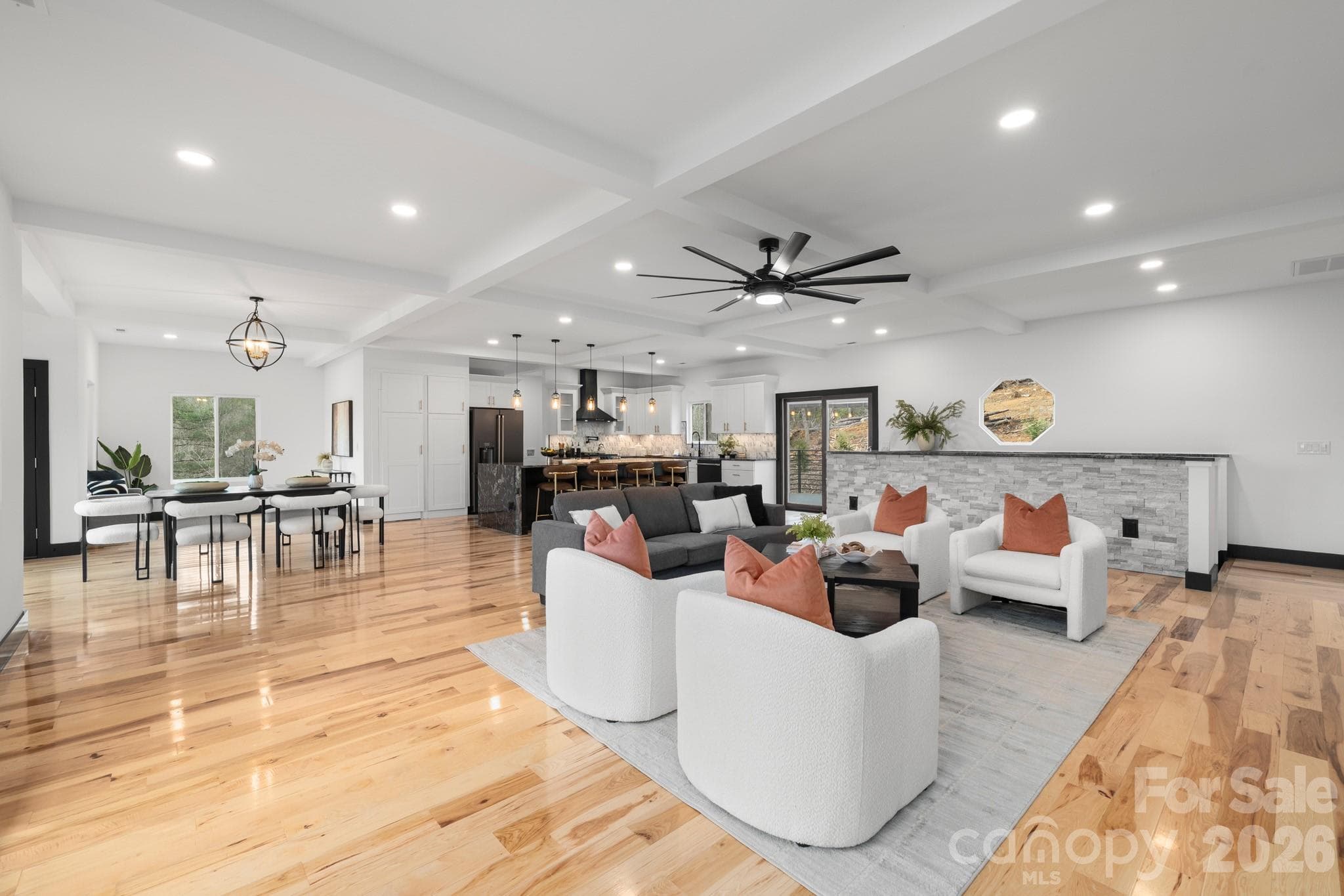 Tall ceilings and ample light - 74 Jeranna Road, Mills River