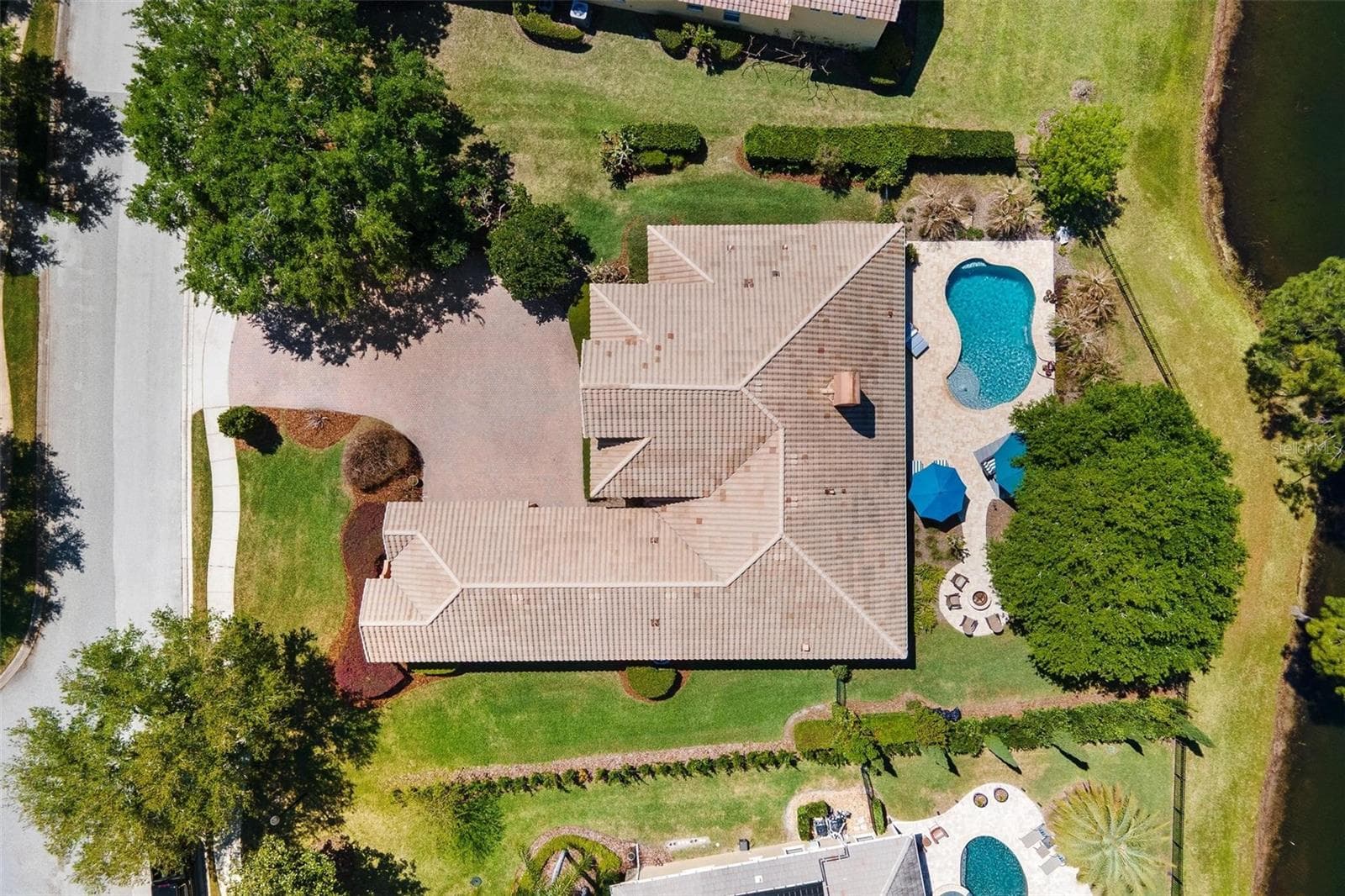 AERIAL VIEW - 3001 ISOLA BELLA BLVD, MOUNT DORA