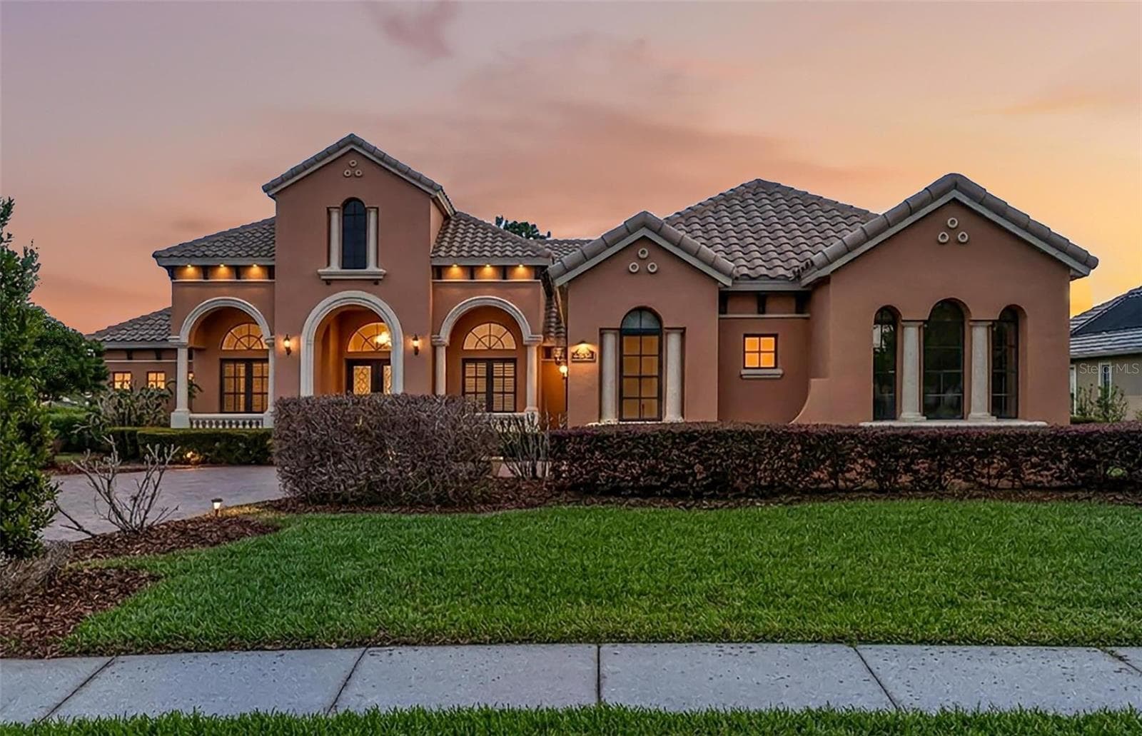EVENING SHOT - 3001 ISOLA BELLA BLVD, MOUNT DORA