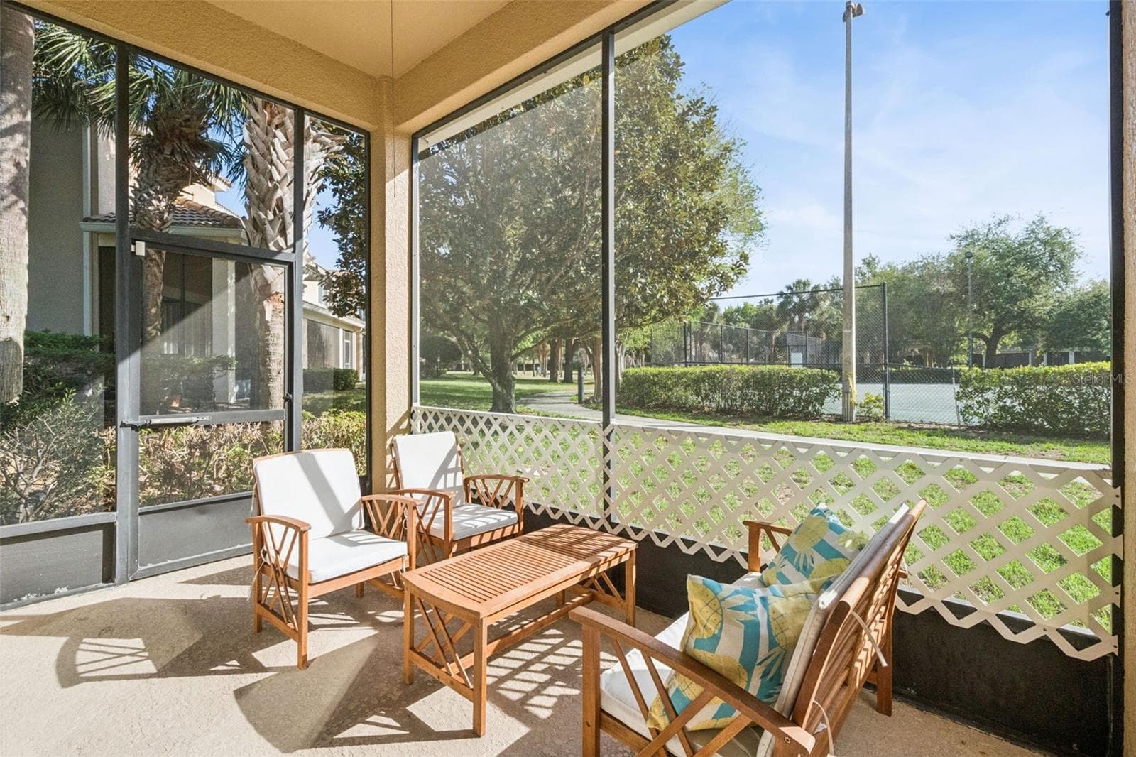 Screened Patio - 3099 METRO SEVILLA DR #101, ORLANDO