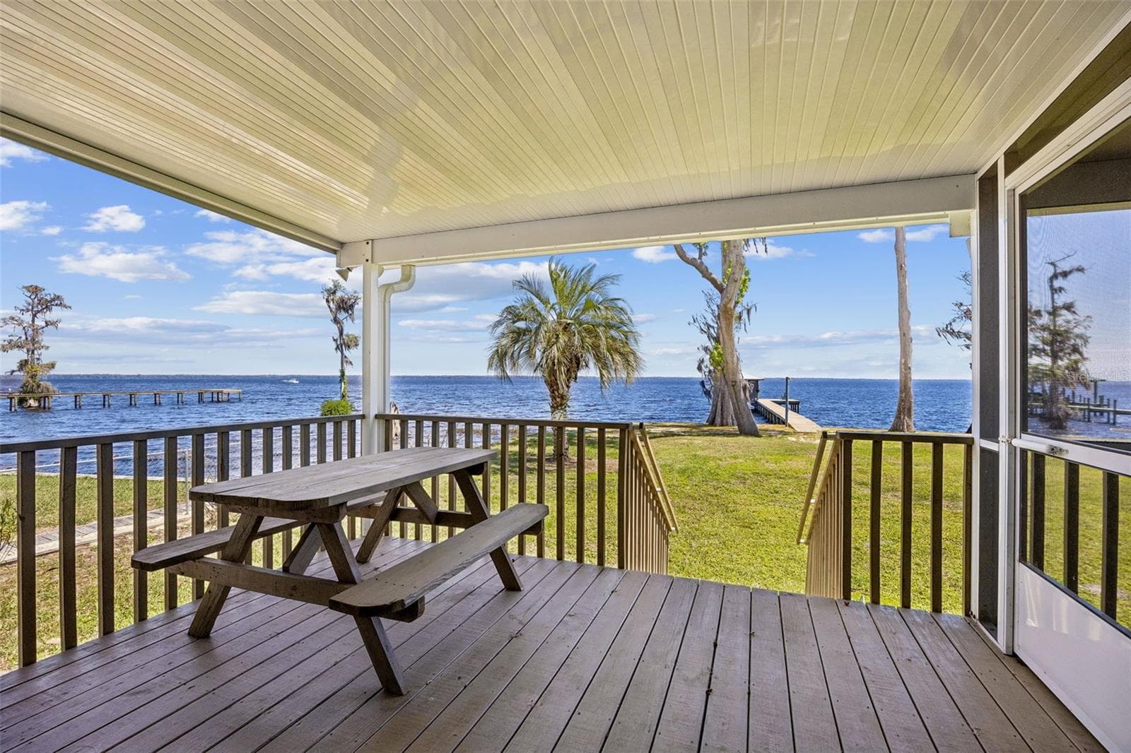 Or here in the evening perhaps having a cookout overlooking the lake - 108 SANDRA LN, CRESCENT CITY