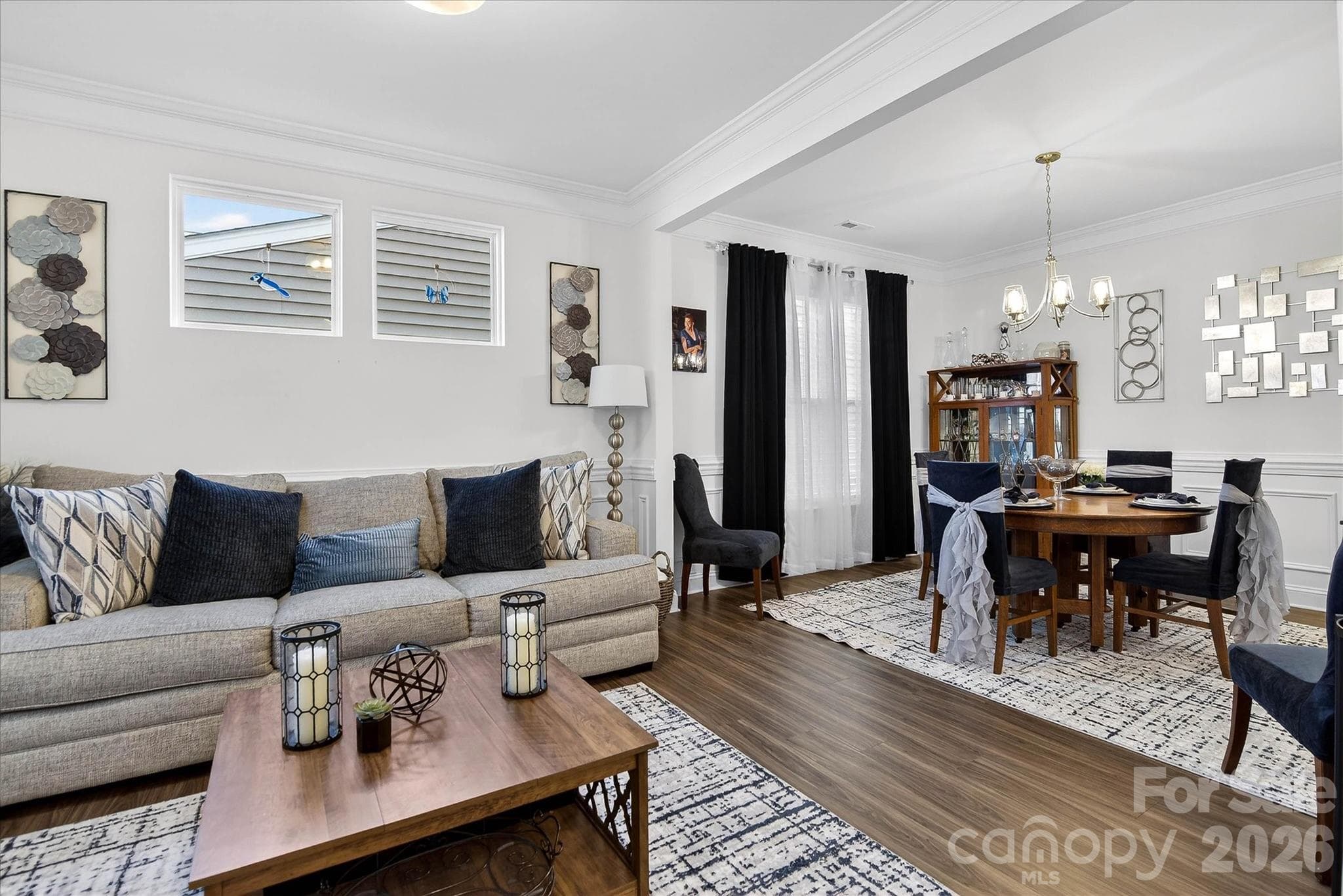 Formal Living and Dining Room Open Floor Concept!!! STEP INSIDE!!! - 5516 Verona Road, Charlotte