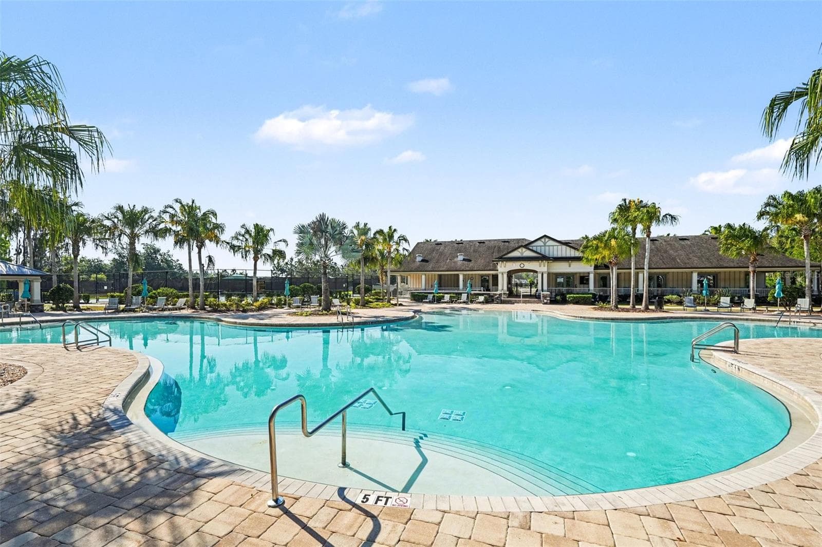 Resort style community pool - 19206 BRIARBROOK DR, TAMPA