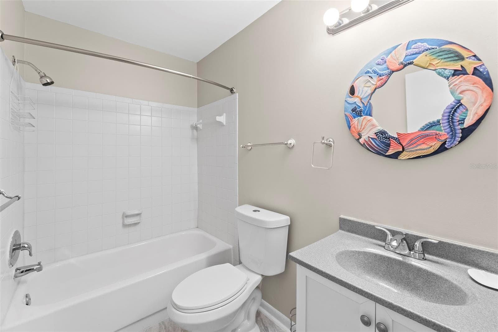 Hall bathroom - 1 WINDRUSH BLVD #24, INDIAN ROCKS BEACH