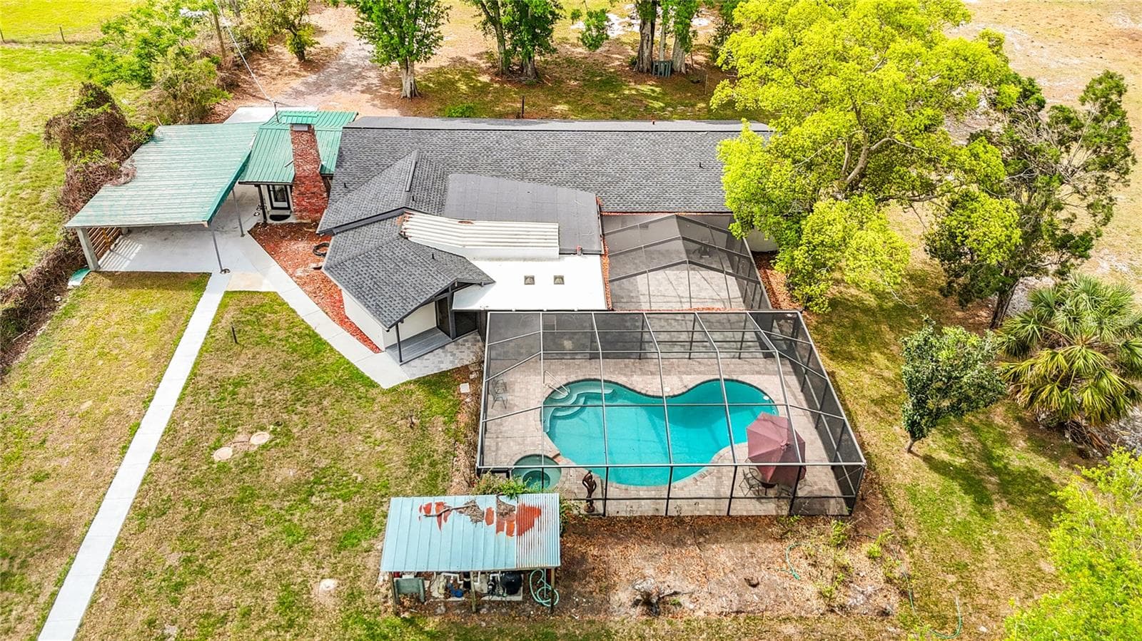 Aerial - 216 CORBETT RD, LITHIA