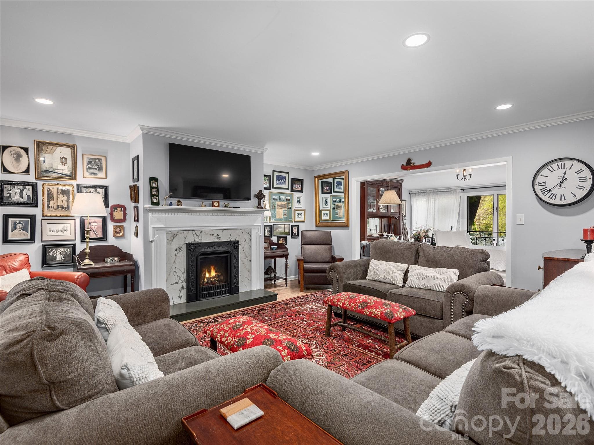 New Gas Fireplace - 521 Crowfields Lane, Asheville