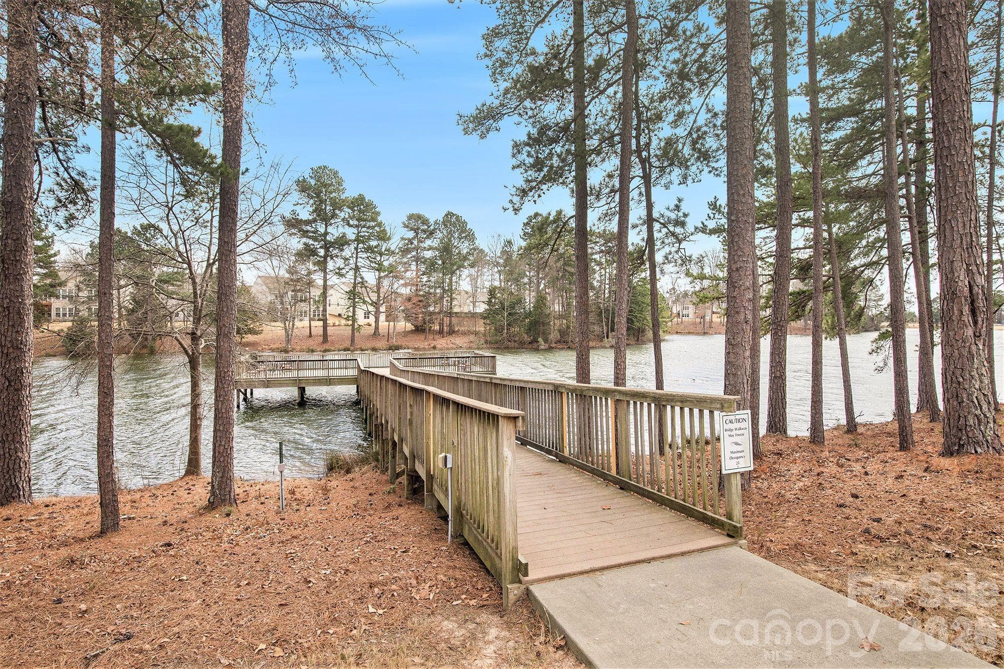 Dock behind the Lake House - Indian Land