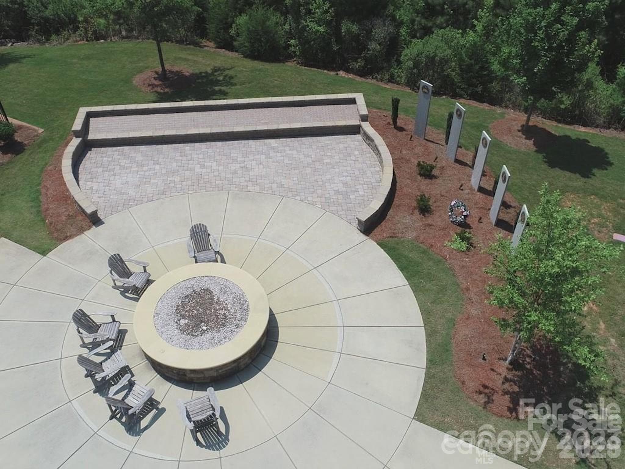 Sun City Carolina Lakes honors its Veterans with a memorial garden and a comfortable place to relax. - Indian Land
