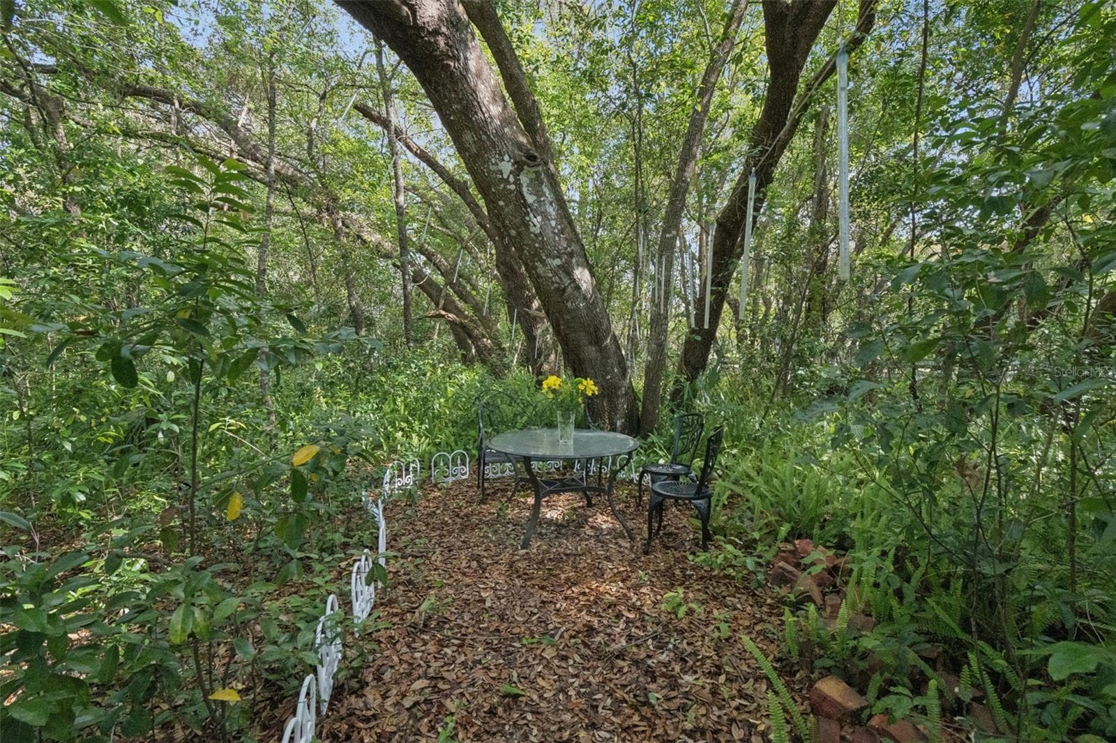 Peaceful Garden Seating Area - 3501 HILL STREAM AVE, APOPKA