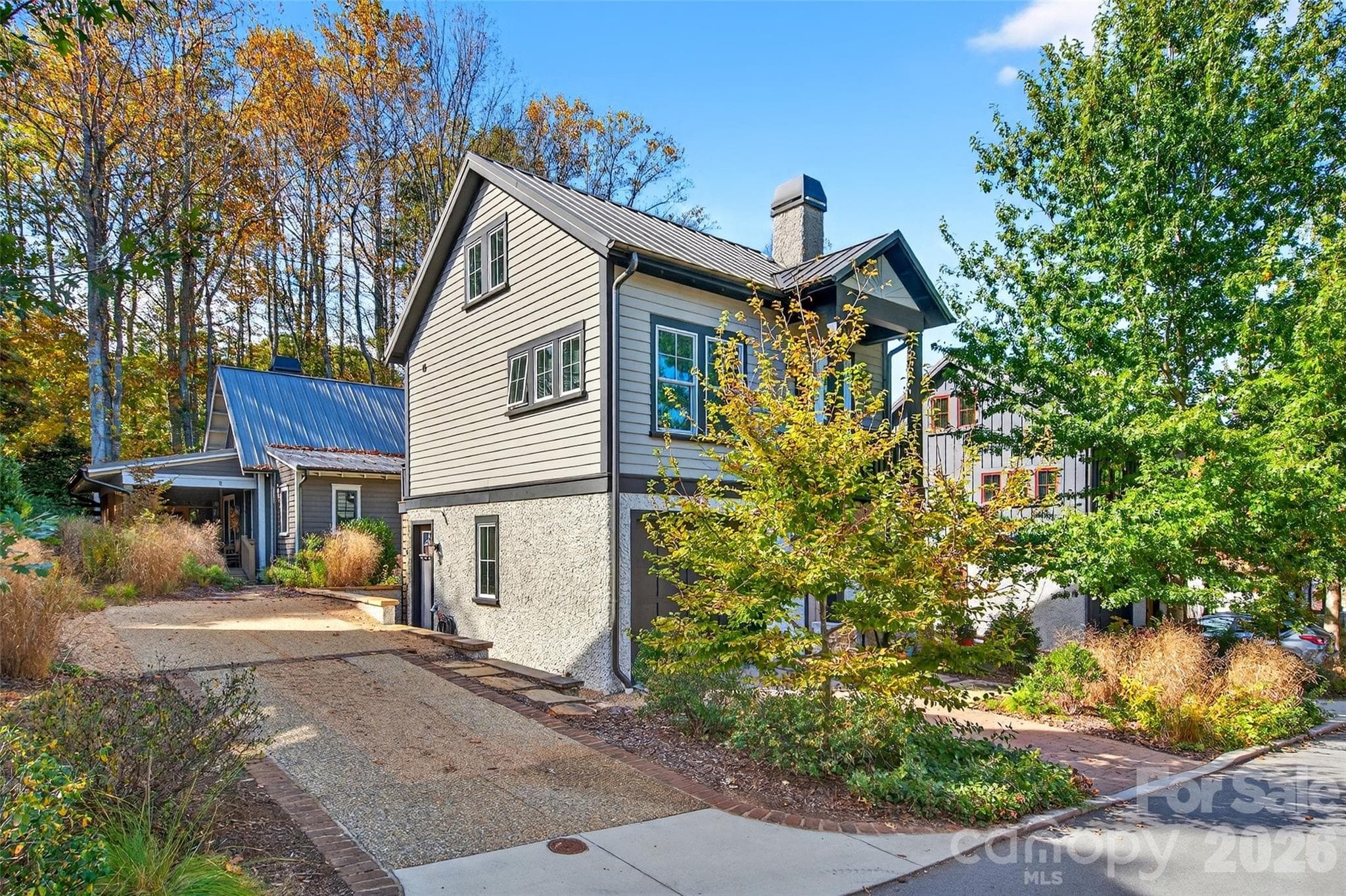 Front elevation of 9 Fay Jones Lane. - Black Mountain