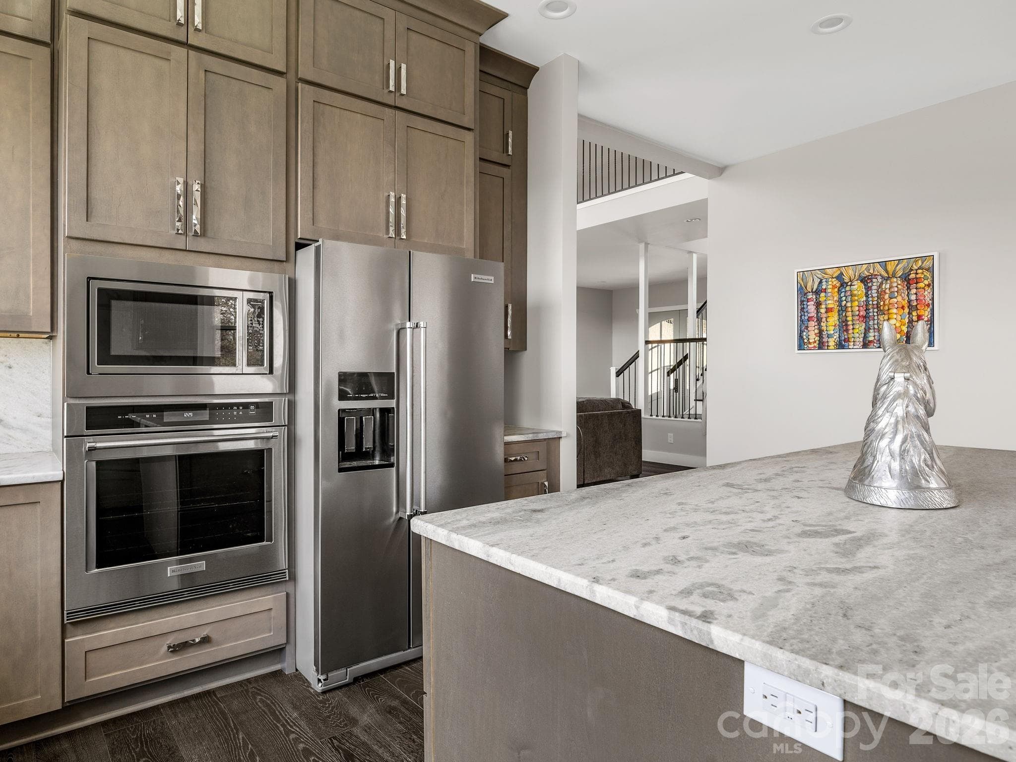 Kitchen boast high-end appliances. - 345 Preservation Trail, Columbus