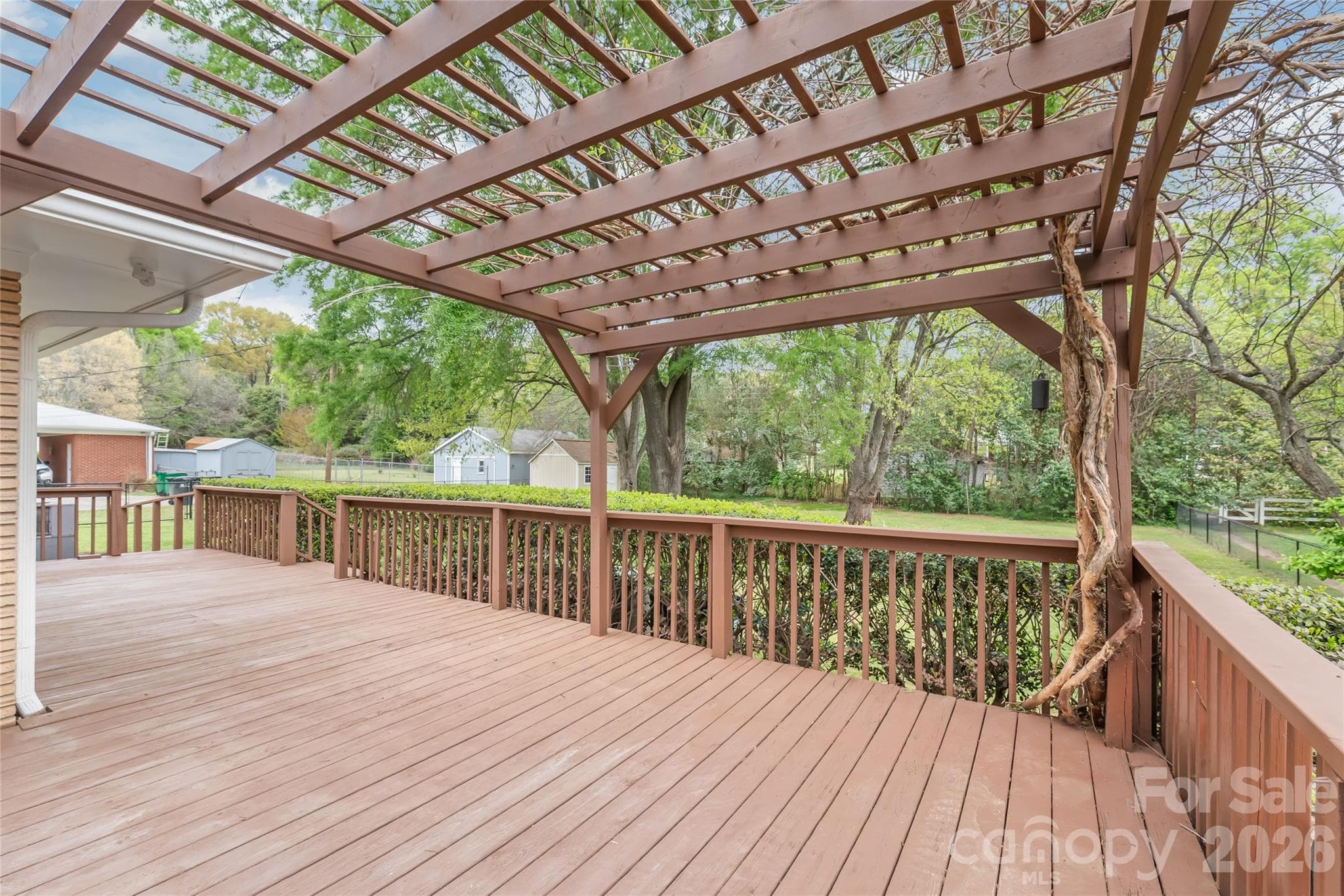 Back Deck - 7537 Monroe Road, Charlotte