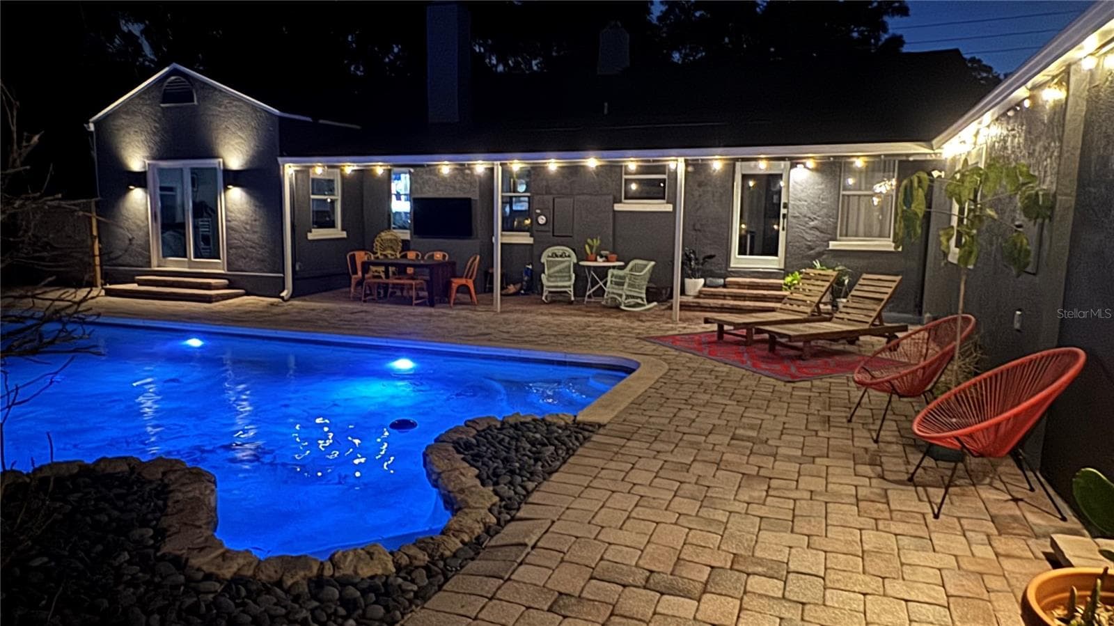Night Pool View - 795 30TH ST, ORLANDO