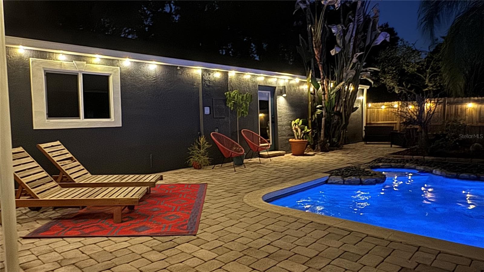 Night Pool View - 795 30TH ST, ORLANDO