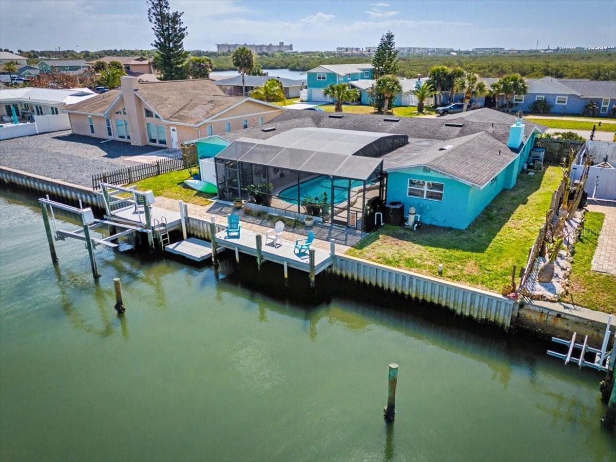 Aerial View - 124 ANCHOR DR, PONCE INLET