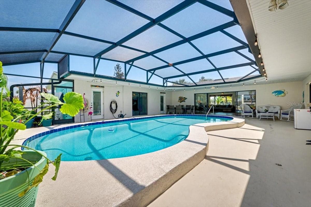 Pool Area - 124 ANCHOR DR, PONCE INLET