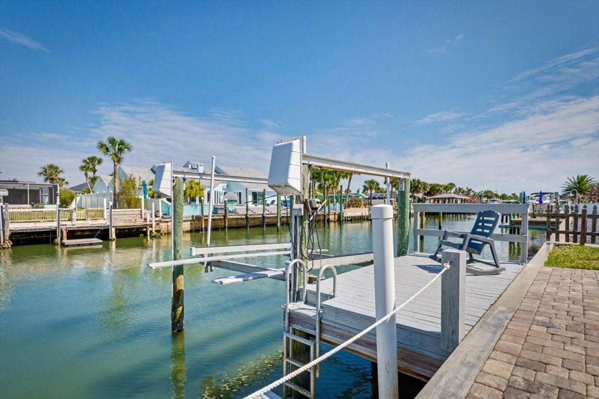 Canal view - 124 ANCHOR DR, PONCE INLET