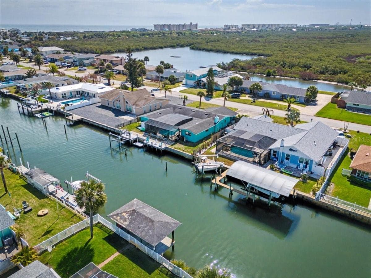 Aerial View - 124 ANCHOR DR, PONCE INLET