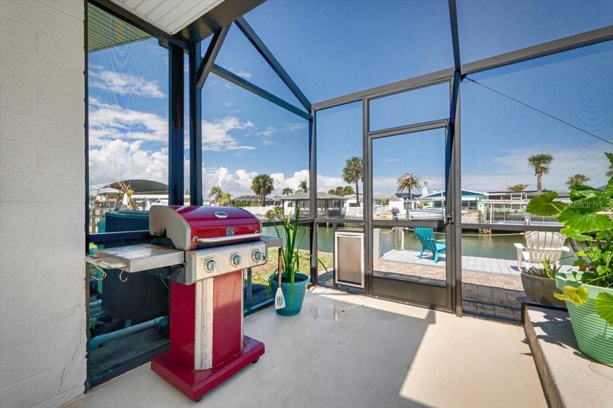Canal View from Pool Area - 124 ANCHOR DR, PONCE INLET