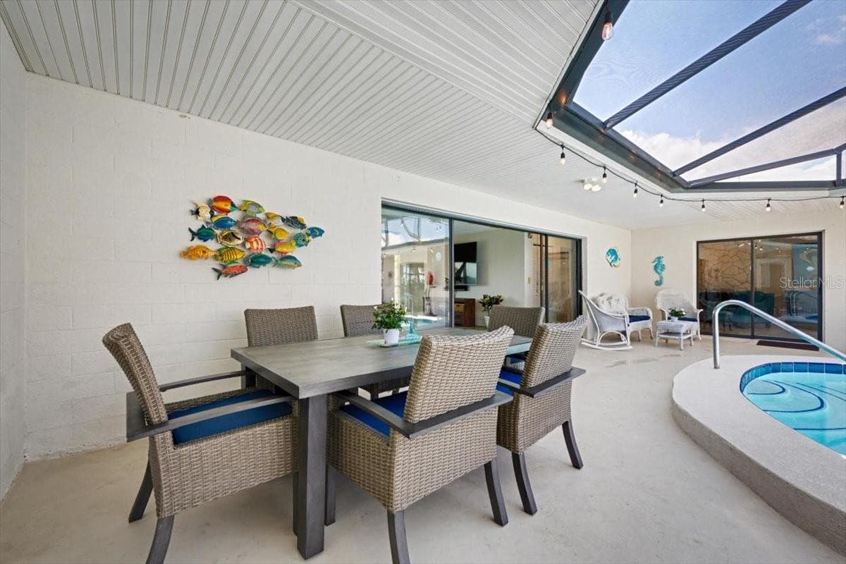 Patio Area - 124 ANCHOR DR, PONCE INLET