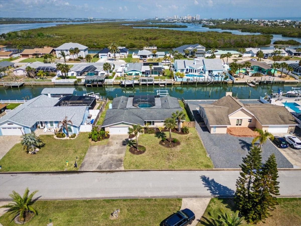 Aerial View - 124 ANCHOR DR, PONCE INLET