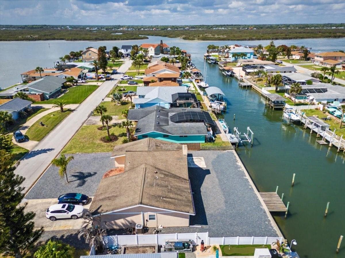 Aerial View - 124 ANCHOR DR, PONCE INLET