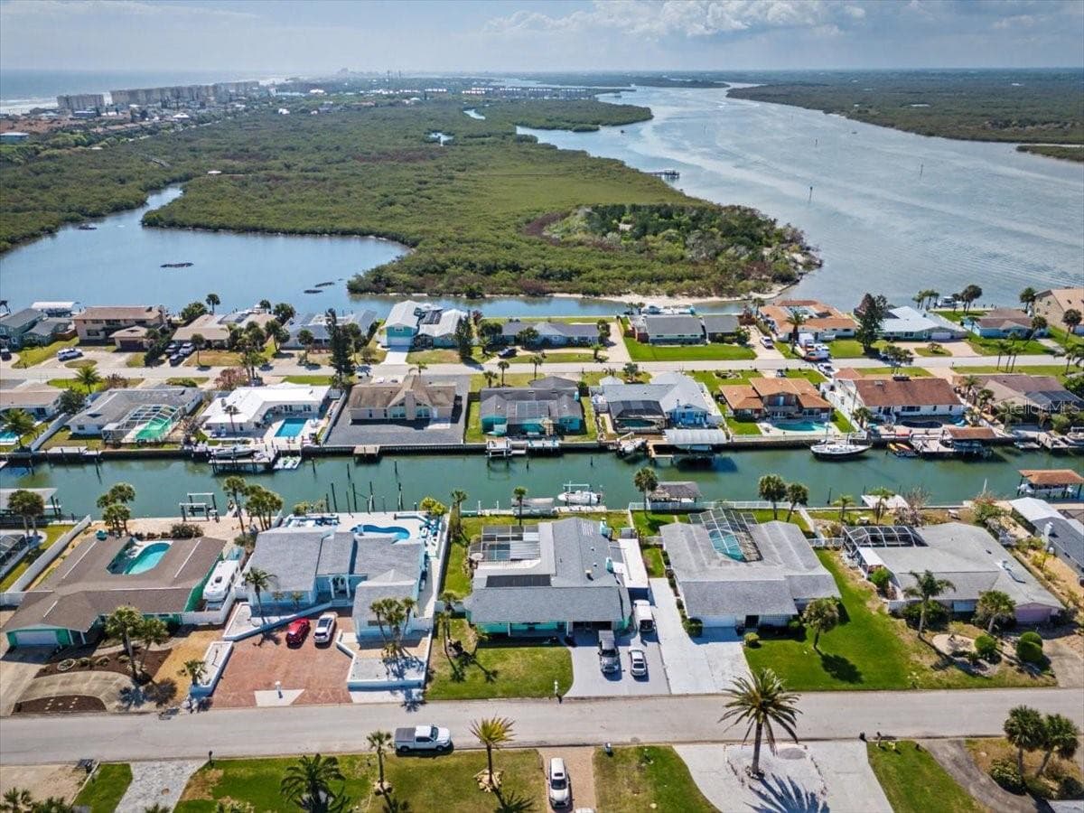 Aerial View - 124 ANCHOR DR, PONCE INLET