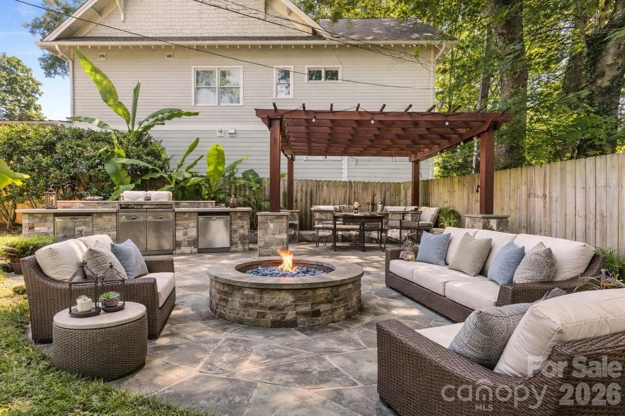 AI-ENHANCED Patio Virtually Staged - Charlotte