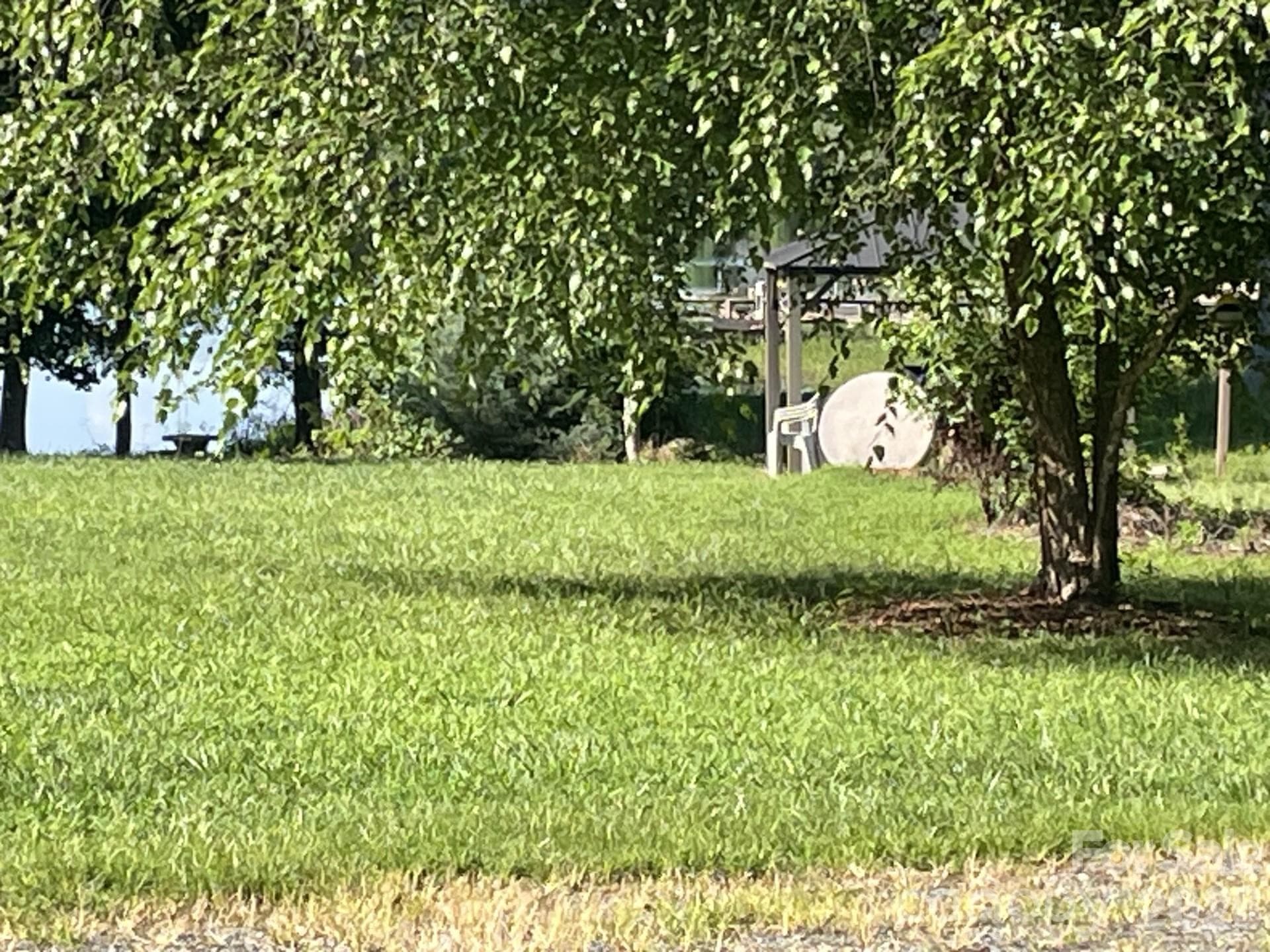 View from the lot towards the water (this is not the lot for sale) - 0 Ski Pond Road, New London