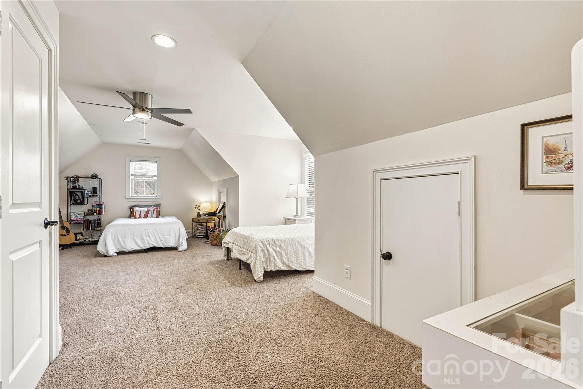 Spacious bonus/secondary living area offers flexibility for guests, hobbies, or play - 224 Birdie Drive, Stanley